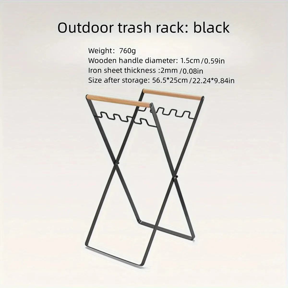 Foldable Kitchen Trash Holder