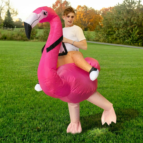 Inflatable Flamingo Costume for Adults